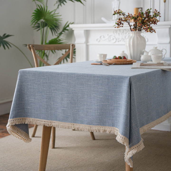 Decorative Textured Tablecloth