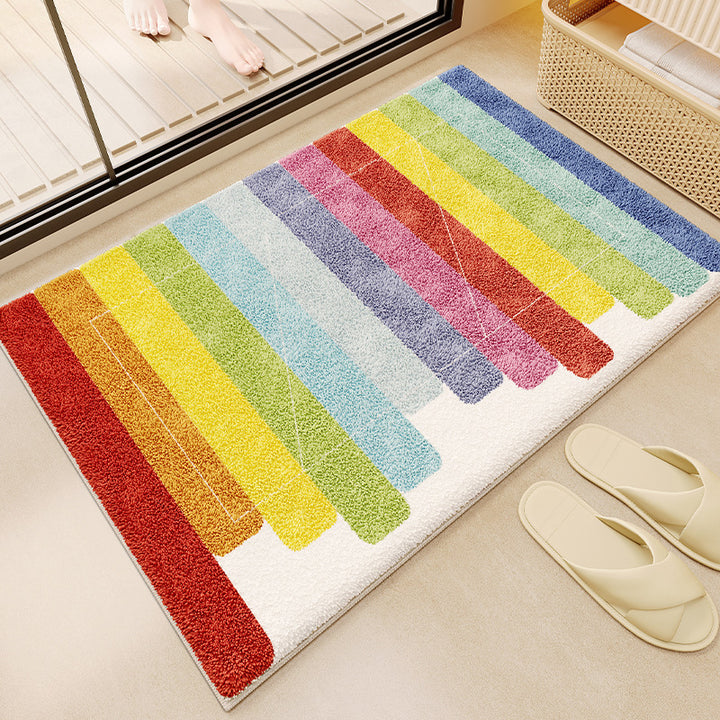 Fun Monster-Themed Bath Mat