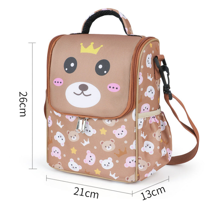 Cute Animal Design Insulated Lunch Backpack