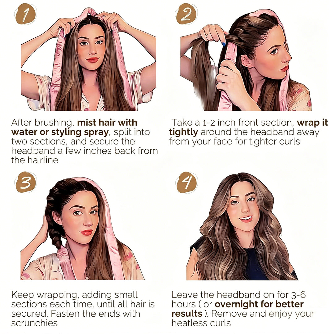 Heatless Curling Hair Set