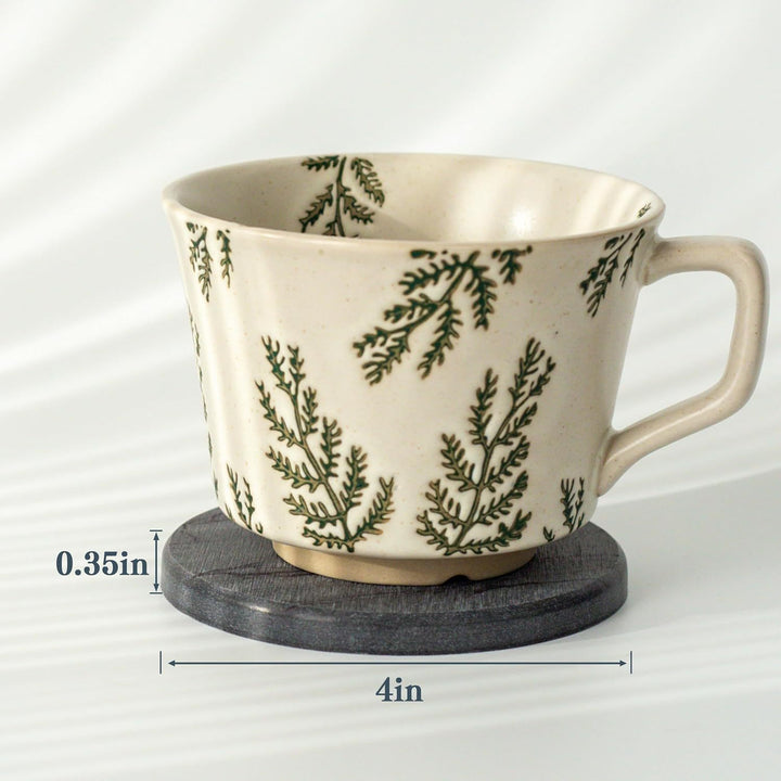 Marble Effect Drink Coaster Set
