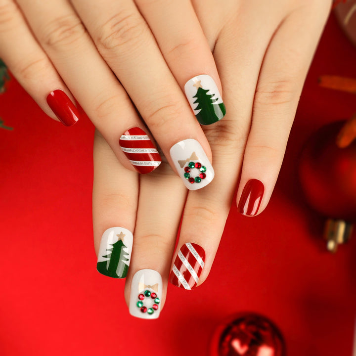 Creative Christmas Nail Art Kalsten