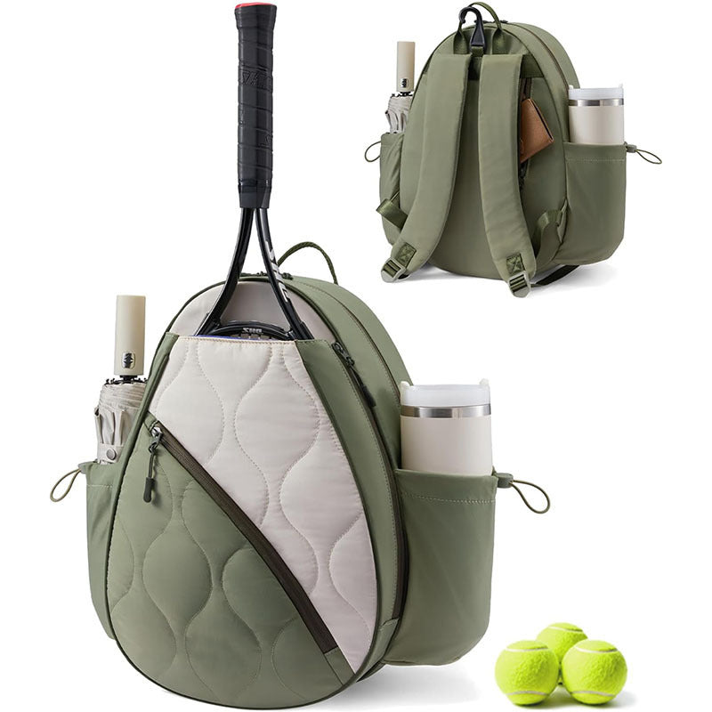 Quilted Tennis Racket Backpack Kalsten