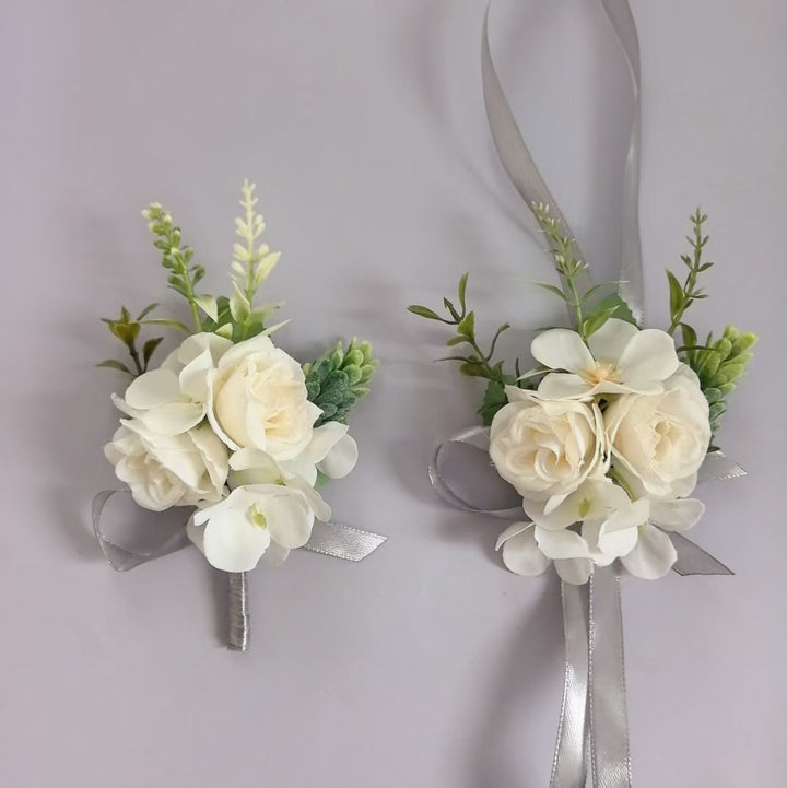 Elegant Floral Corsage Pin