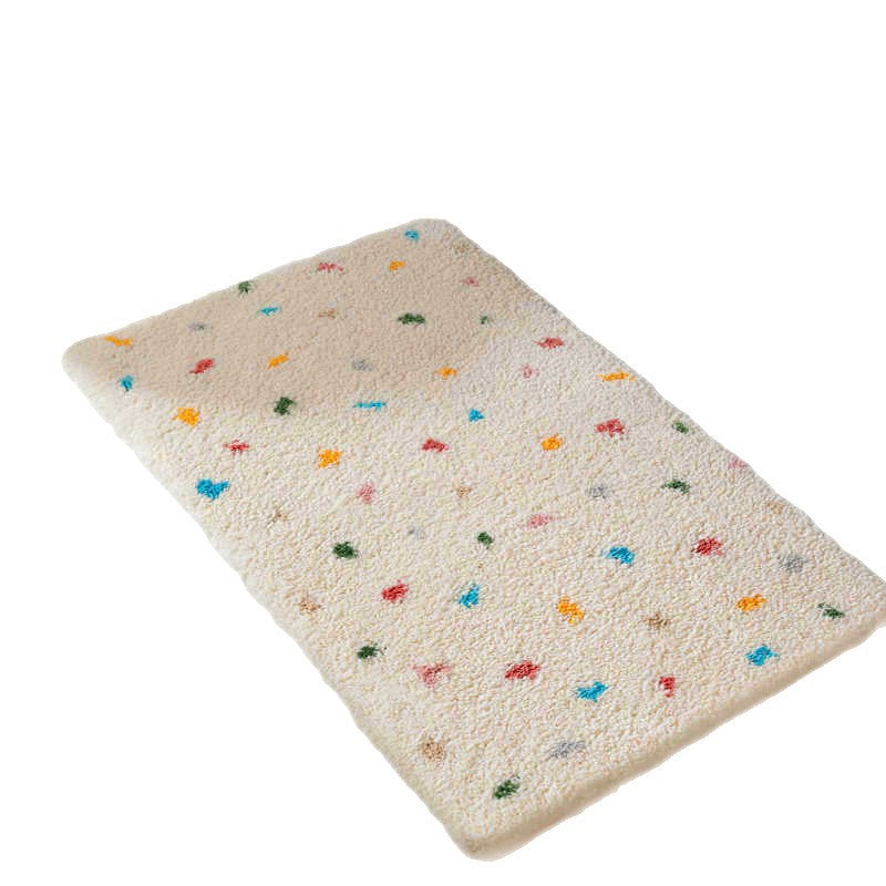 Cozy Heart-Shaped Bath Mat Kalsten