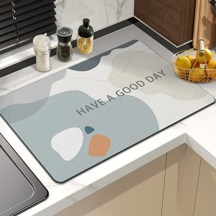 Modern Abstract Kitchen Mat