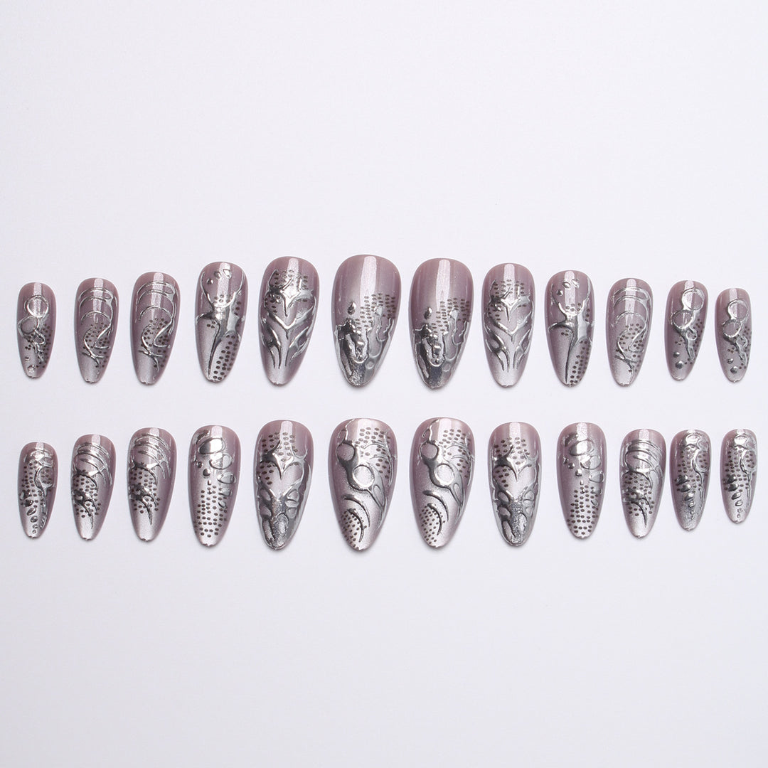 Artful Nail Tips with Modern Design Kalsten