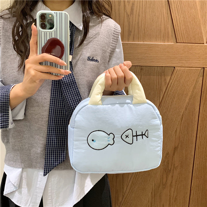 Cartoon-Themed Lunch Bag