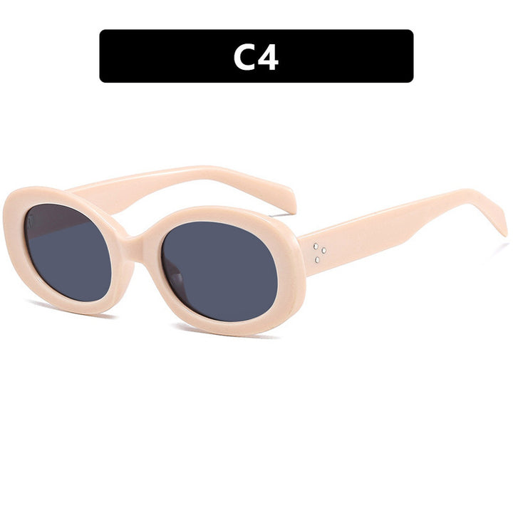 Ladies fashionable sunglasses in stylish oval design Kalsten