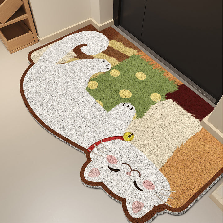 Cat-Themed Decorative Area Mat Kalsten