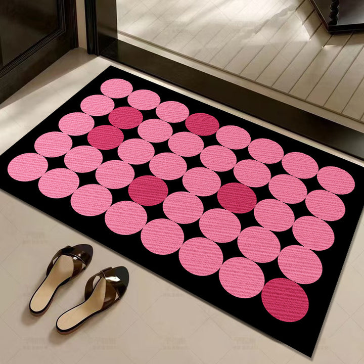 Geometric Patterned Bath Mat