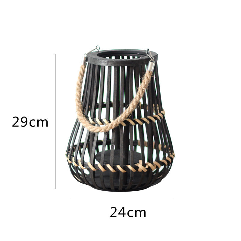 Stylish lantern with hemp handle Kalsten