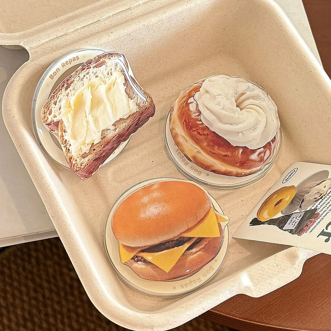 Original coaster in burger design Kalsten