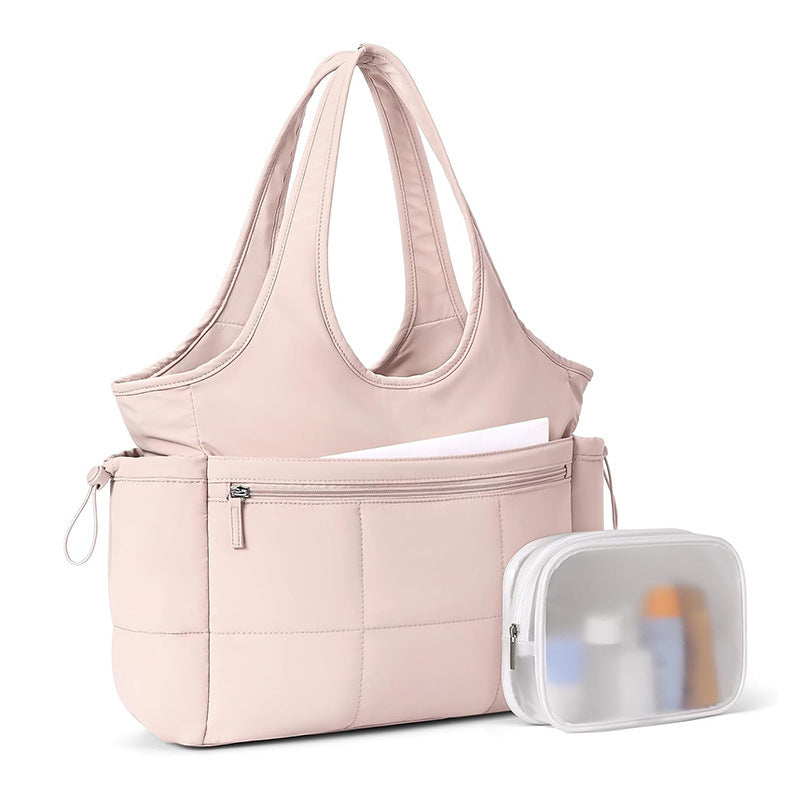 Multifunctional Tote Bag with Removable Cosmetic Bag Kalsten