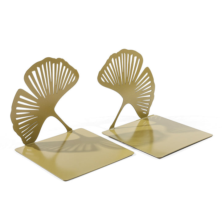Decorative Ginkgo Leaf Bookends