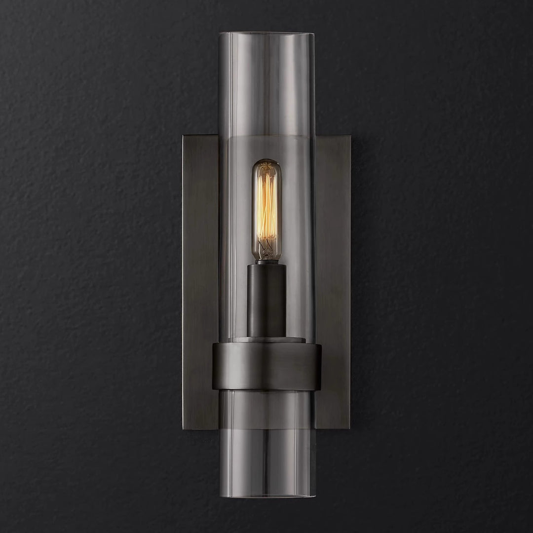 Elegant Glass Wall Sconce