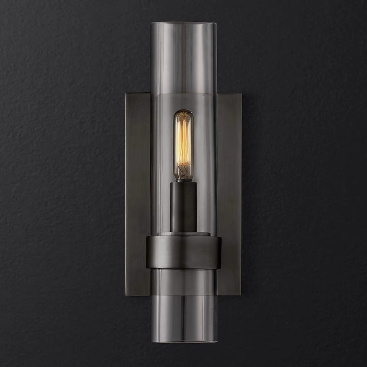 Elegant Glass Wall Sconce