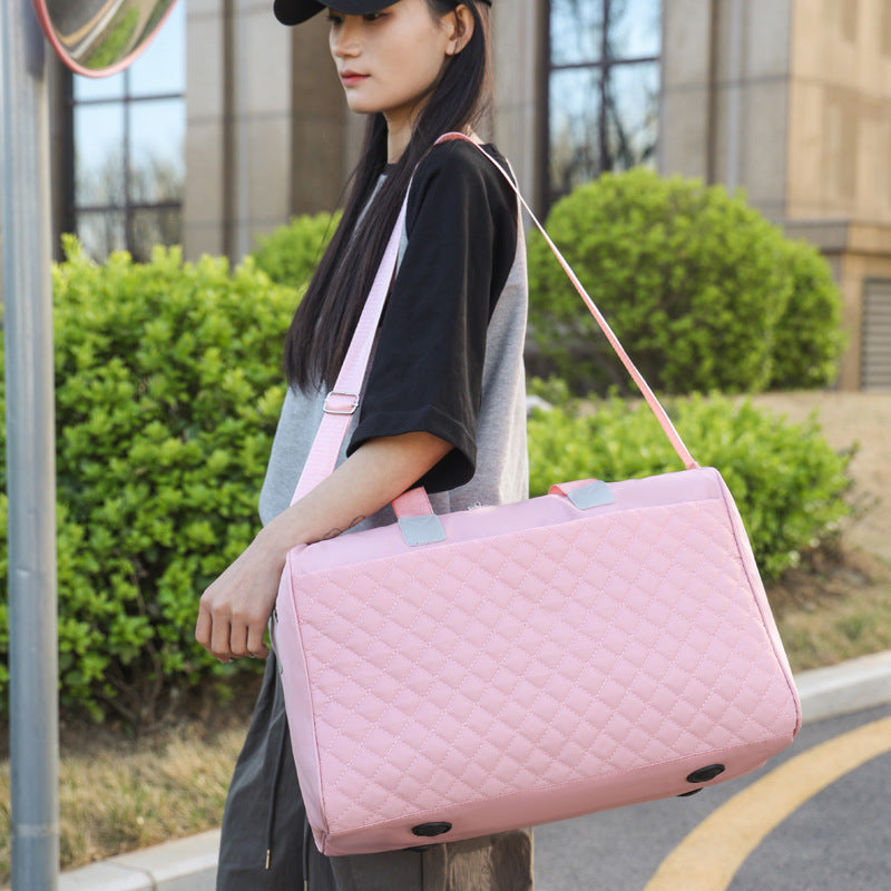 Quilted Travel Duffle Bag Kalsten