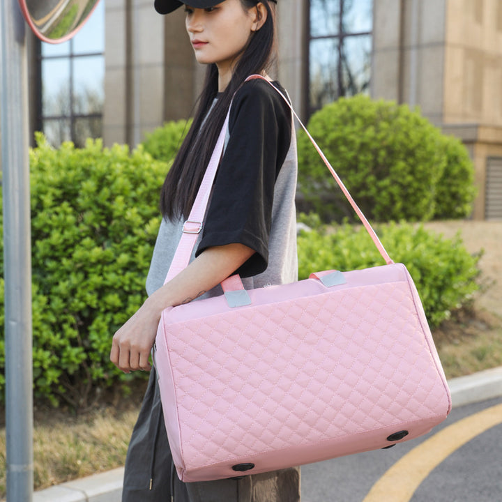 Quilted Travel Duffle Bag Kalsten