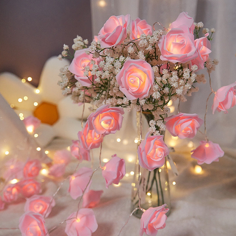 Decorative LED rose string lights Kalsten