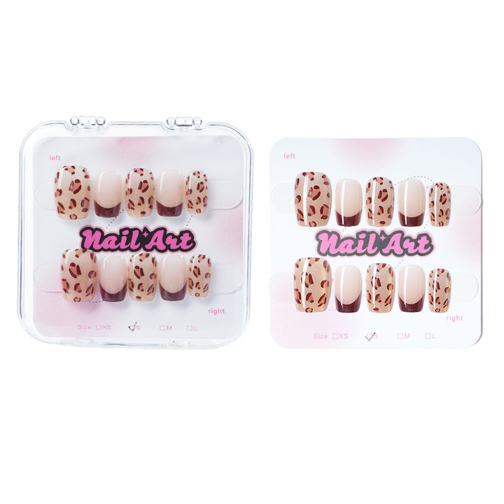 Trendy Animal Print Press-On Nail Set Kalsten