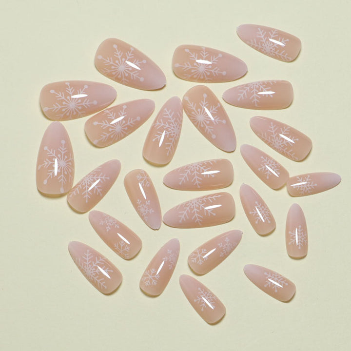 Artistic Glitter Press-On Nail Set Kalsten