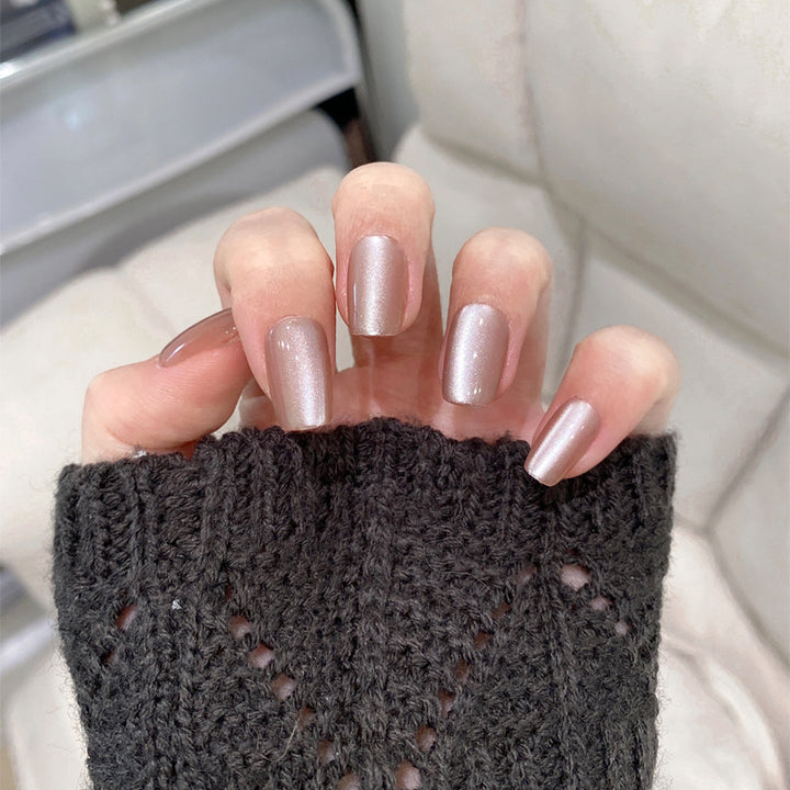 Elegant Press-On Nail Tips with Glossy Finish Kalsten