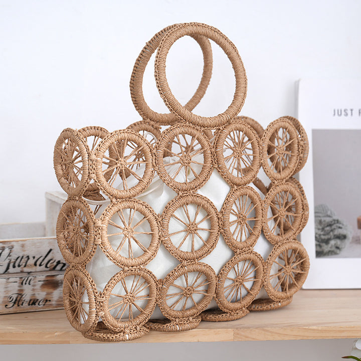 Handbag with elaborate circular details Kalsten