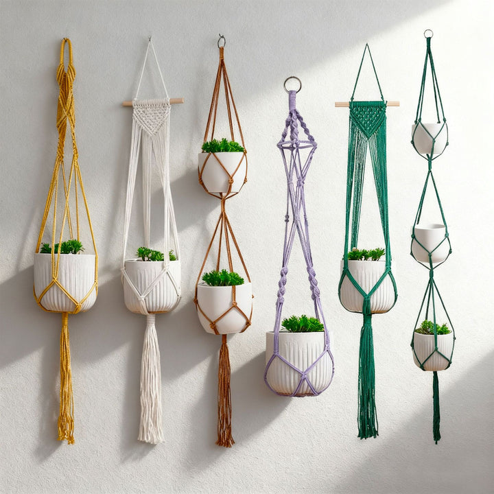 Macramé Plant Hanger Set