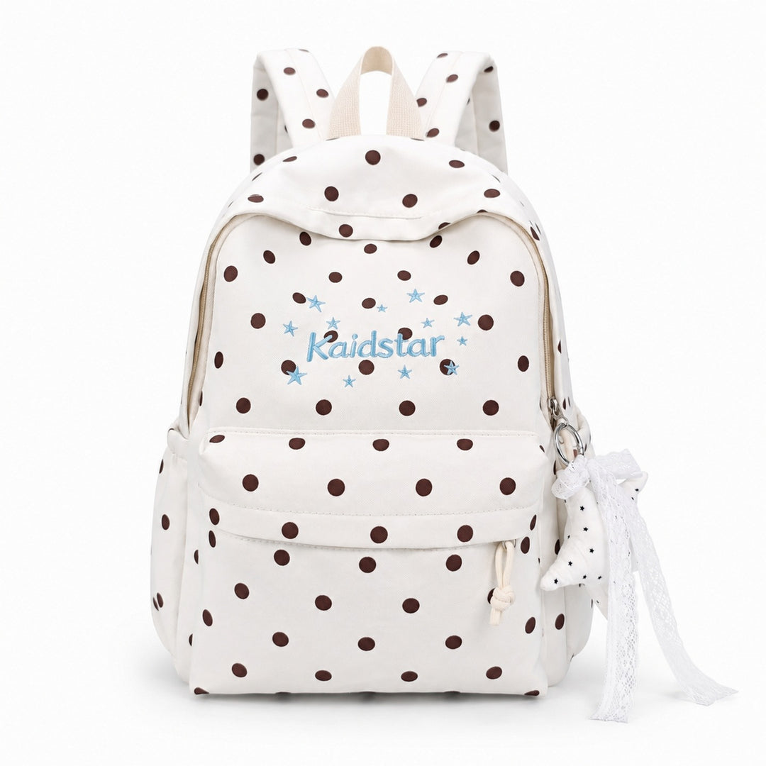 Cute Polka Dot Patterned Backpack Kalsten