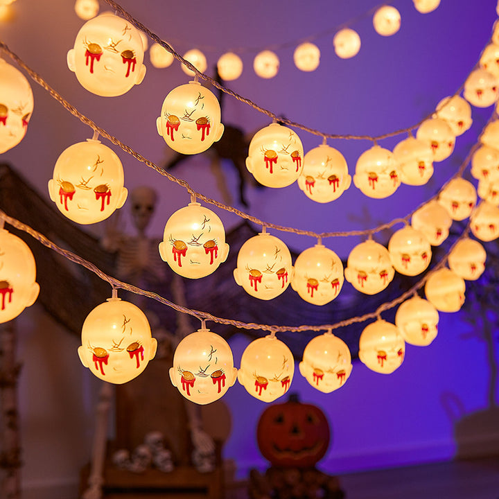 Festive Ghost LED String Lights Kalsten