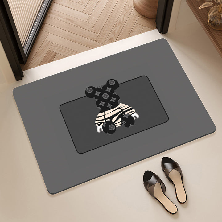 Cute Cartoon-Themed Bath Mat Kalsten