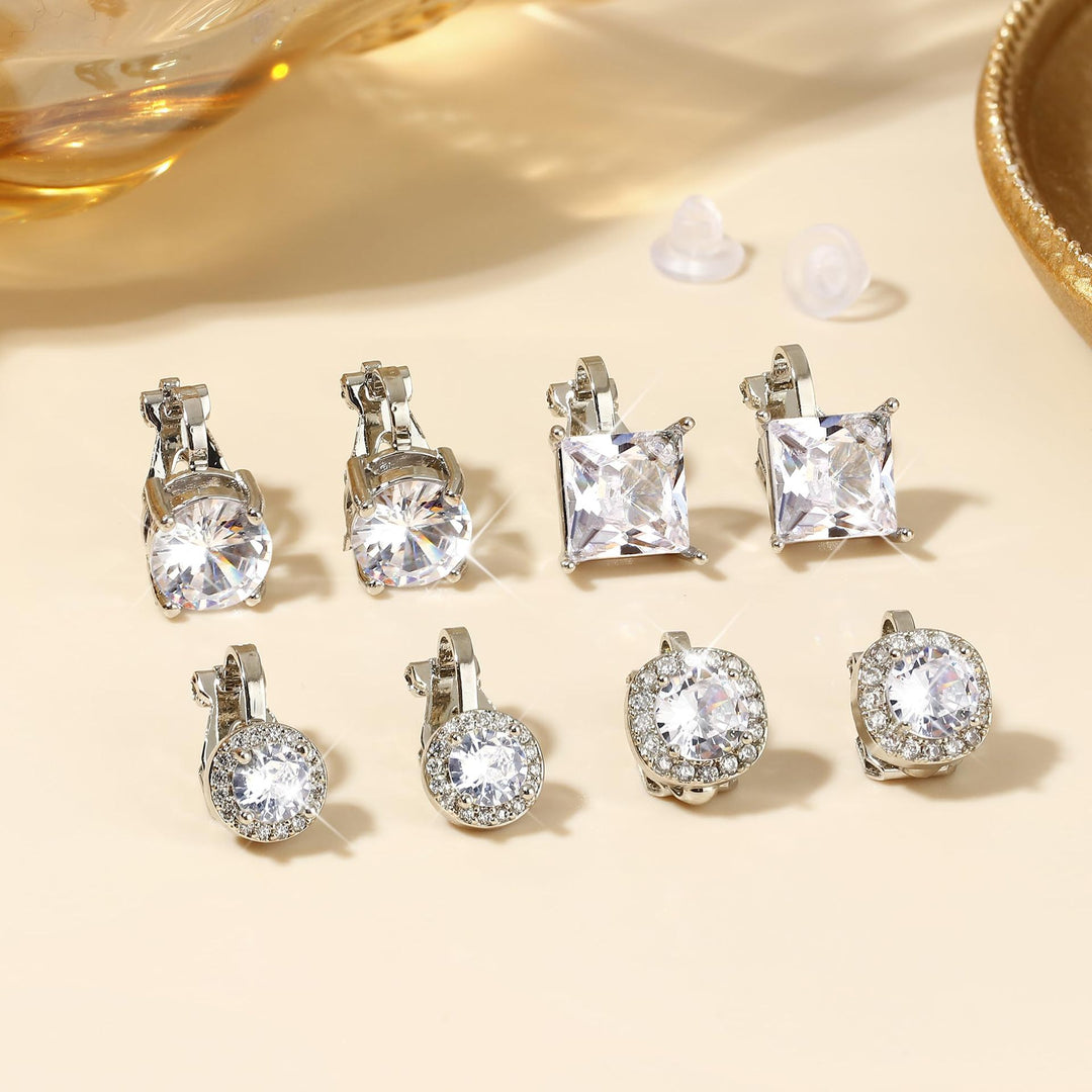 Luxurious Multi-Stone Ear Cuff Set Kalsten
