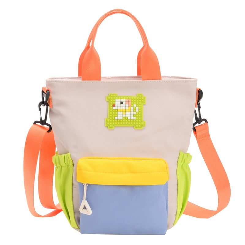 Mini handbag with colorful accents and practical carrying system Kalsten