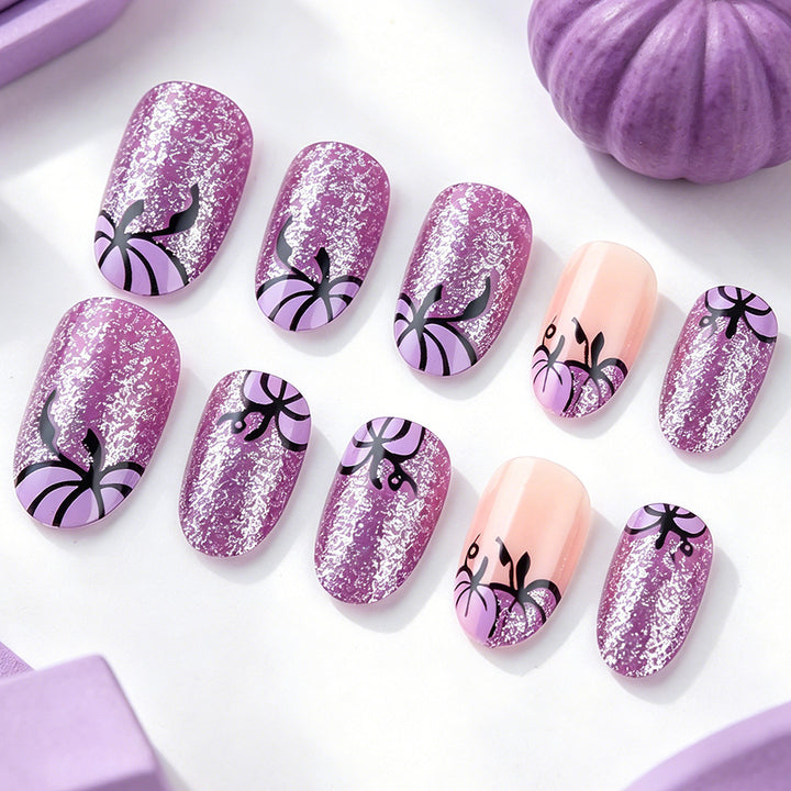 Artistic Glitter Nail Art Kalsten