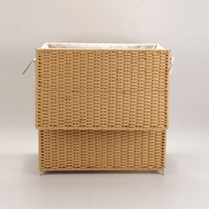 Handwoven Rectangular Storage Basket Kalsten