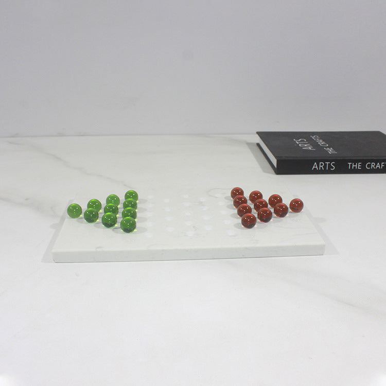 Decorative Marble Board Game Set