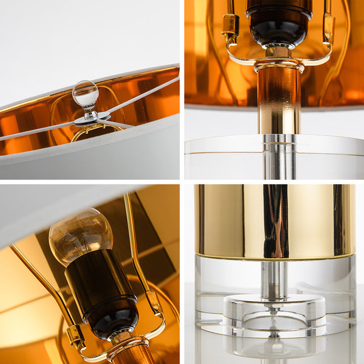 Decorative Crystal Base Table Lamp