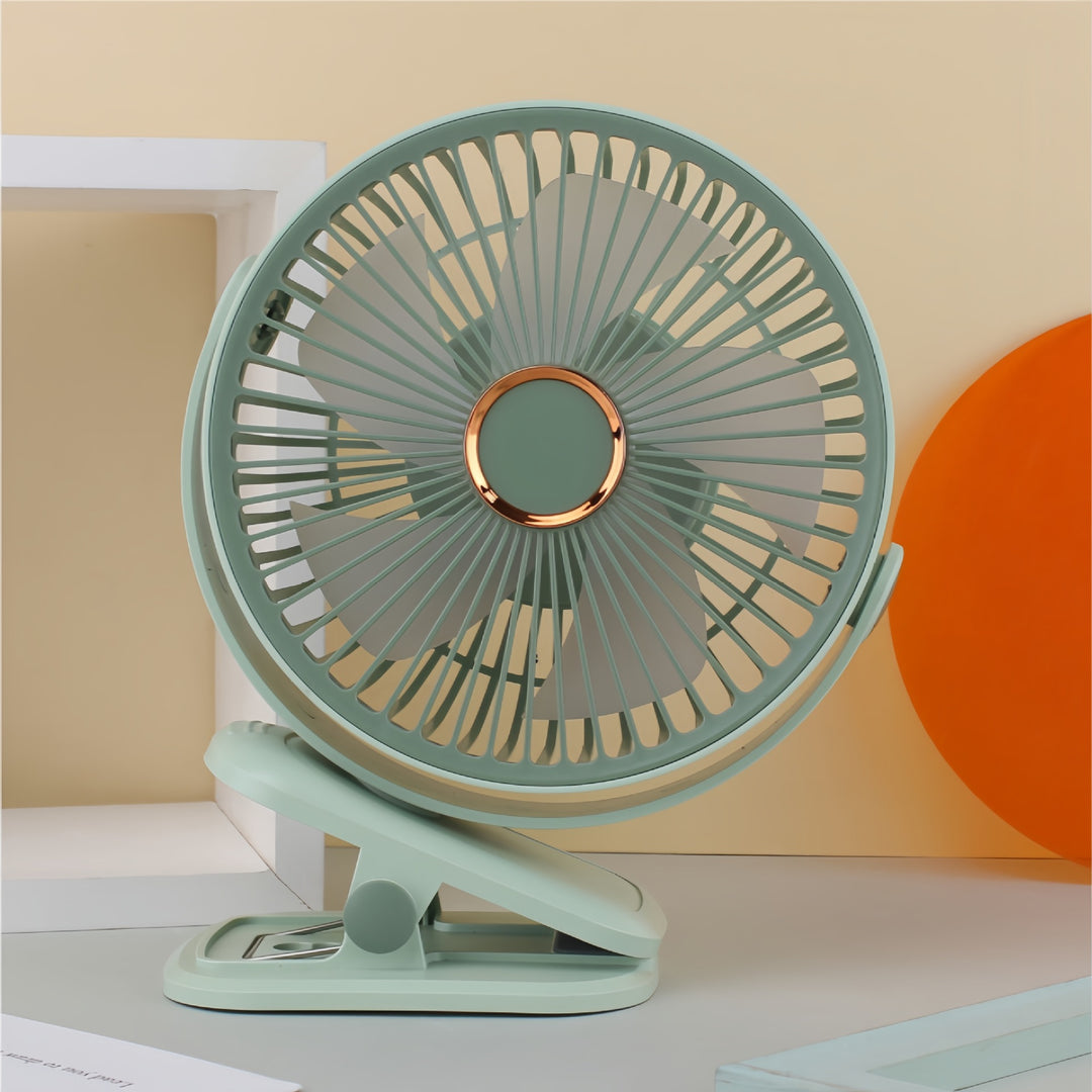 Women Portable Table Fan with Adjustable Head and Quiet Operating Noise Kalsten