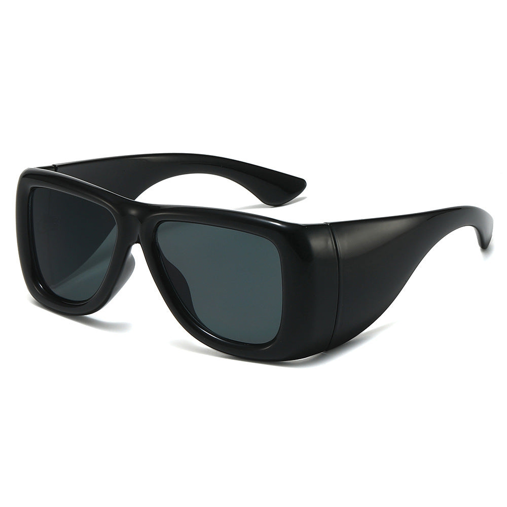 Oversized Fashion-Driven Shield Sunglasses Kalsten