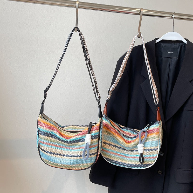 Shoulder Bag Made of Handmade, Sustainable Material Kalsten