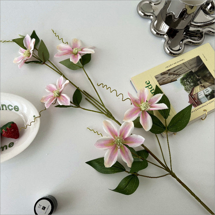 Decorative Clematis Floral Arrangement