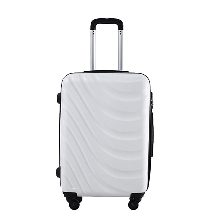 Unisex Stylish Wave-Pattern Hard Shell Carry-on Suitcase Kalsten