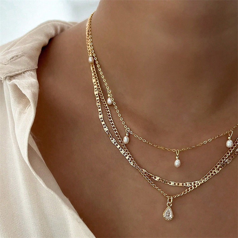 Layered Chain Necklace Kalsten