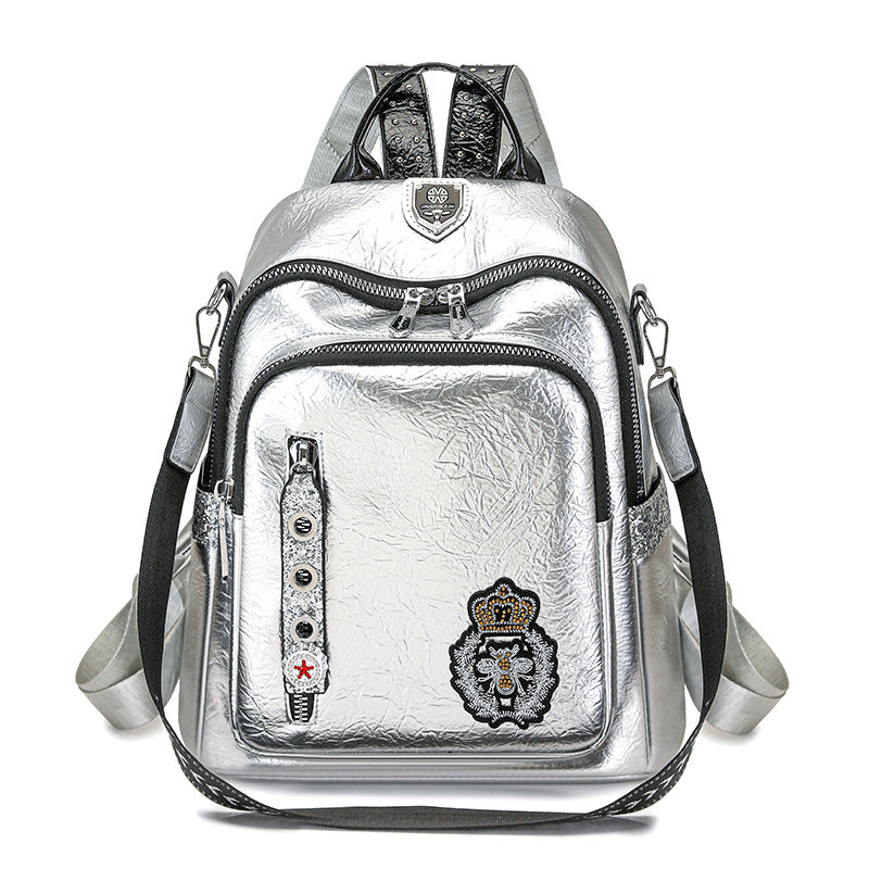 Stylish Quilted Multi-Pocket Backpack