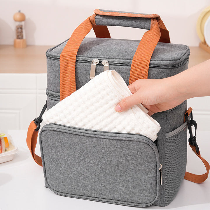 Insulated Dual-Layer Food Storage Carrier Kalsten