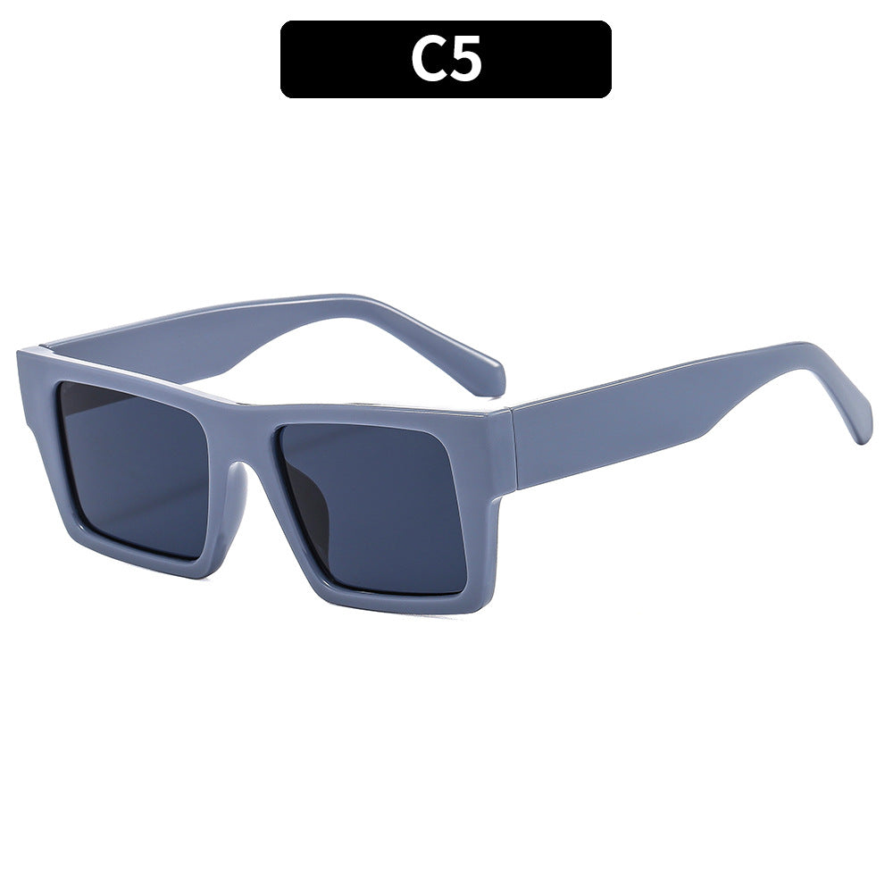Contemporary Chunky Frame Sunglasses
