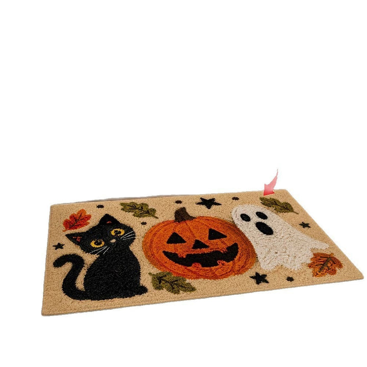 Autumn-Themed Plush Decorative Mat Kalsten