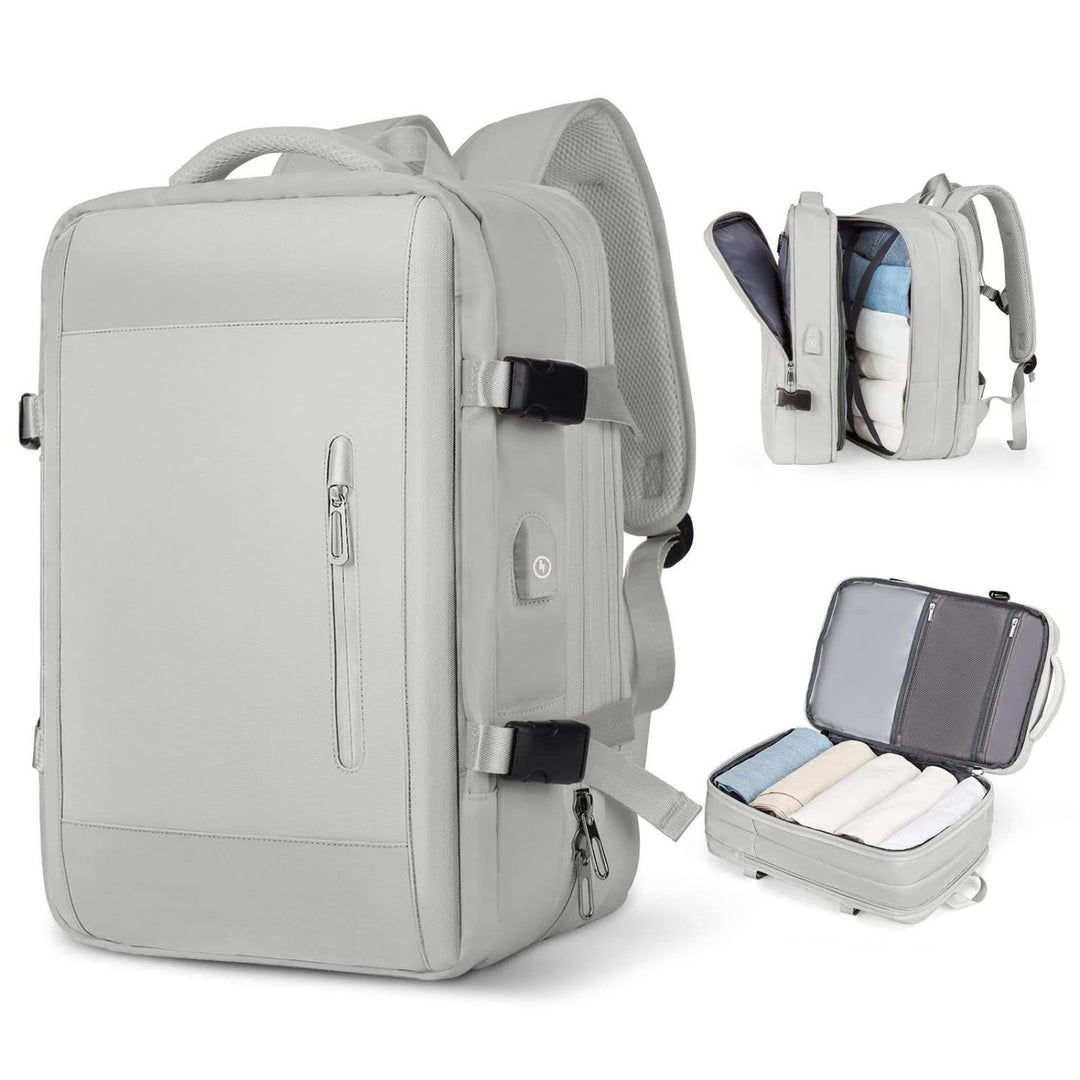 Multifunctional Laptop Backpack with USB Charging Port and Water-Repellent Material Kalsten