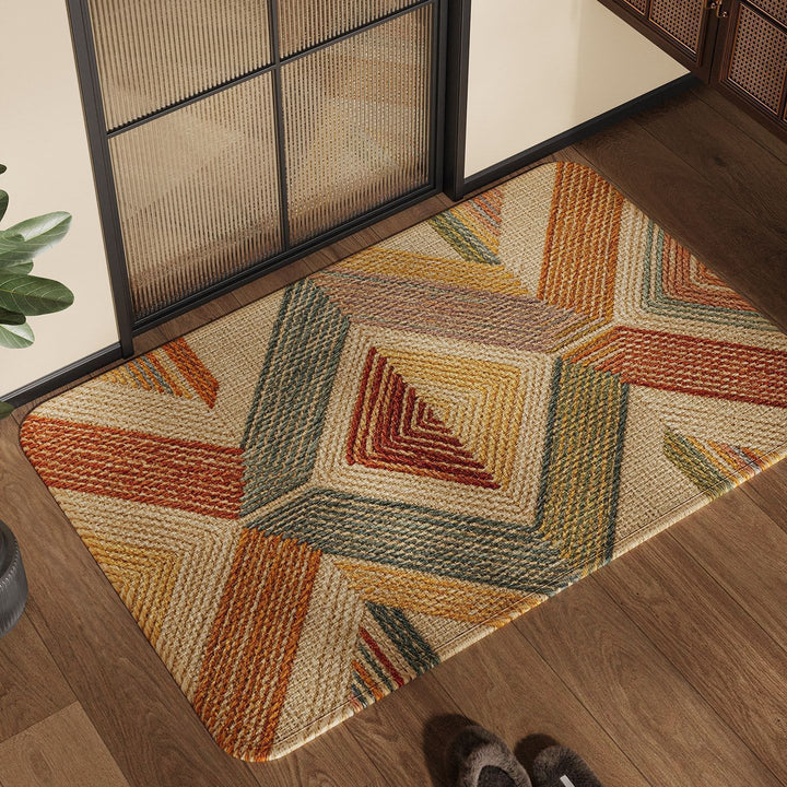 Contemporary Geometric Pattern Area Rug for Home